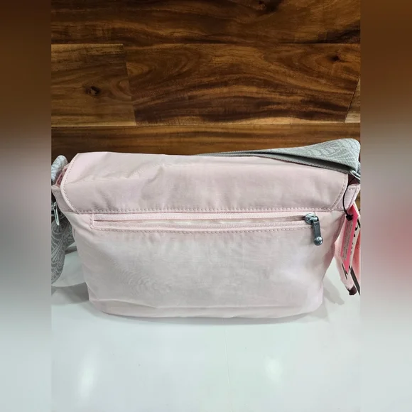 Kipling Bag Crossbody Shoulder Light Pink Monkey Keychain, NEW BAY - Picture 17 of 17